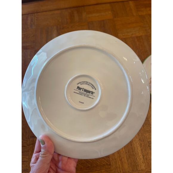 Pier 1 farm animal plates (2) - Picture 5 of 5